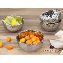 Pampa Bay PB CER-2145 Silver Snack Bowl