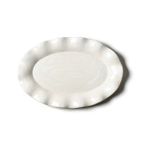 Coton Colors CC SIG-15OPL-WHT Signature 15 Oval Platter White