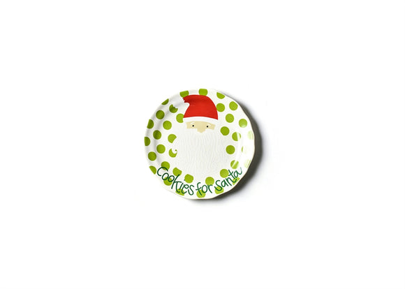 Coton Colors CC NP-8CPL-FCE North Pole 8 Curved Plate Cookies For Santa Face