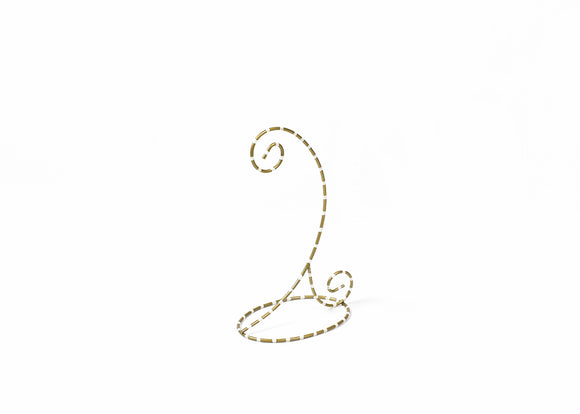 Coton Colors CC ORNST-GLD/WHT Ornament Stand Gold and White