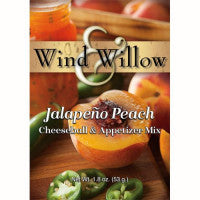 Wind & Willow WW 33125 Peach Jalapeno Cheeseball & Appetizer Mix