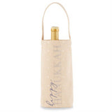 Mud Pie MP 4865050x Holiday Wine Bag - 2 Styles