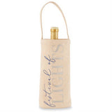 Mud Pie MP 4865050x Holiday Wine Bag - 2 Styles