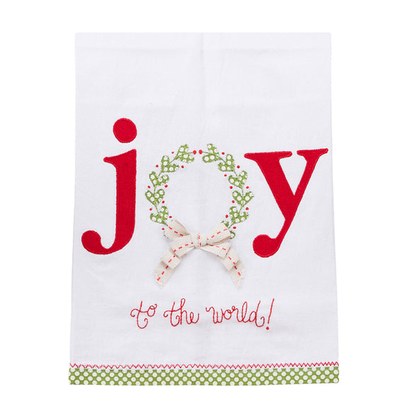 Glory Haus GH 7090505 Joy To The World Tea Towel