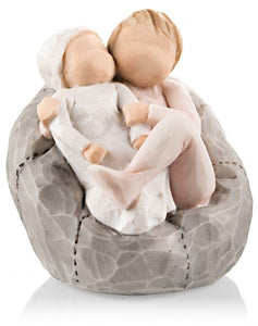 Willow Tree WT 27780 My New Baby (Blush) Figurative Sculpture