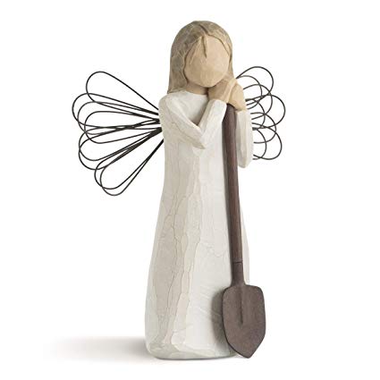 Willow Tree WT 26103 Angel of The Garden Figurative Sculpture