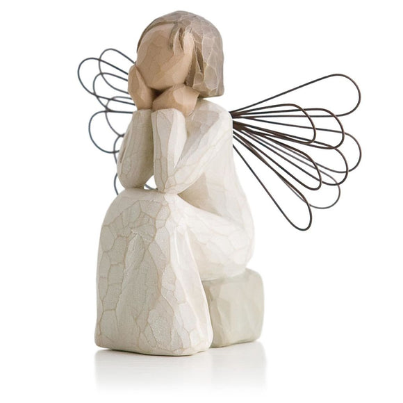 Willow Tree WT 26079 Angel of Caring Figurative Sculpture