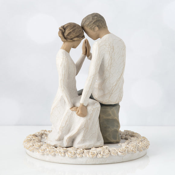 Willow Tree WT 27342 Around You Cake Topper