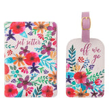 Karma Gifts KA 3025-xx Passport and Luggage Tag Holder Set