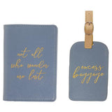 Karma Gifts KA 3025-xx Passport and Luggage Tag Holder Set