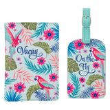 Karma Gifts KA 3025-xx Passport and Luggage Tag Holder Set