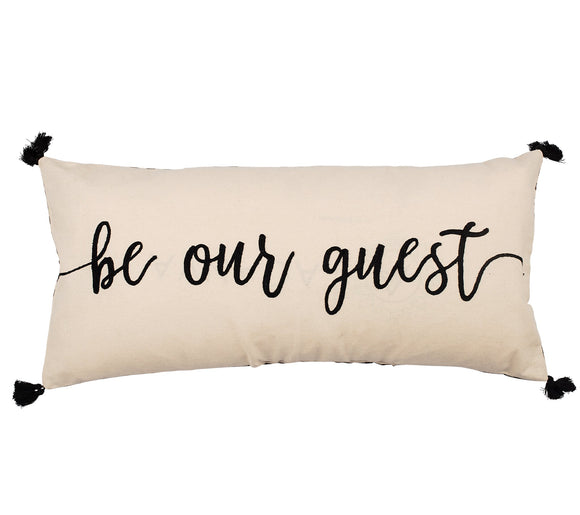 Glory Haus GH 72110501 Be Our Guest Pillow