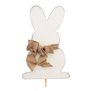 Glory Haus GH 3390504 Bunny Topper for Welcome Sign