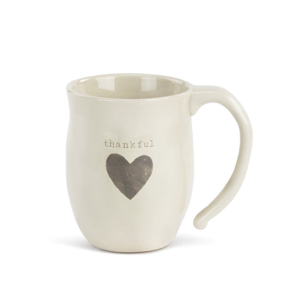 Demdaco 1004470028 Thankful Heart Mug