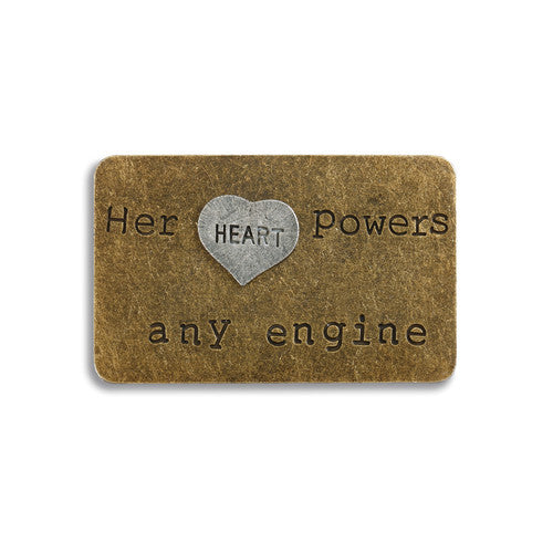 Demdaco 1004400017 Heart Powers Engine Inspire Card