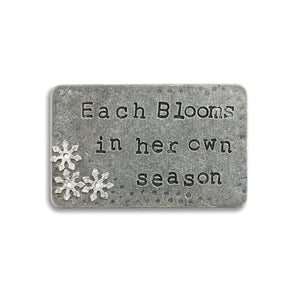 Demdaco 1004400023 Blooms in Her Own Season Inspire Card