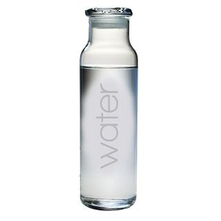 Susquehanna Glass Co SG Believe In Your Selfie Glass Water Bottle W/Silver Lid