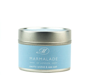 Marmalade of London ML 83-11647 Pacific Orchid & Sea Salt Medium Tin Candle