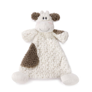 Demdaco 5004700209 COZ Moozer Cow Rattle Blankie