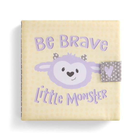 Demdaco 5004700809 Be Brave Little Monster Soft Book