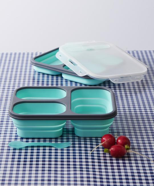 Boon Supply BS 14049 Collapsible Silicone Lunch Container