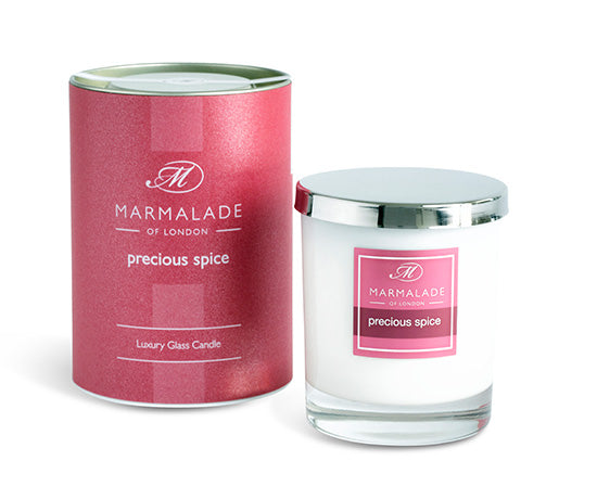 Marmalade of London ML 83-12415 Precious Spice Glass Candle Gift Boxed