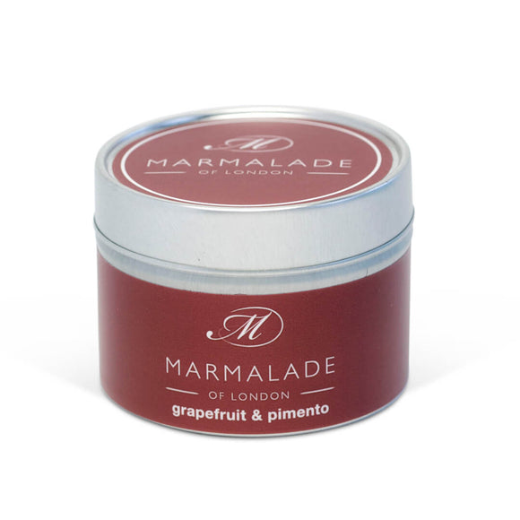 Marmalade of London ML 83-11371 Grapefruit and Pimento Medium Tin Candle