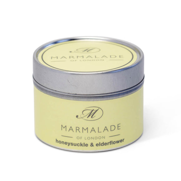Marmalade of London ML 83-11326 Honeysuckle and Elderflower Medium Tin Candle