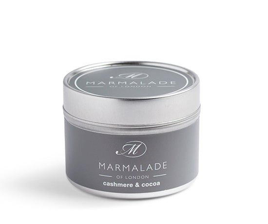 Marmalade of London ML 83-11685 Cashmere and Cocoa Medium Tin Candle