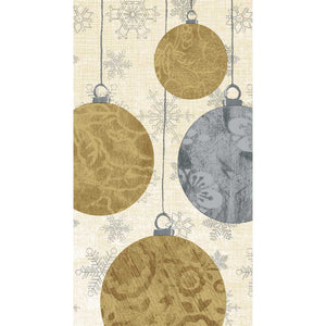 Paperproducts Design PD 3412501 Guest Towel Holiday Ornaments