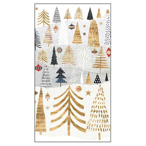 Paperproducts Design PD 3412903 Guest Towel Mountain Forest