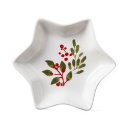 TAG T G10172 Berry Branch Star Dish XS