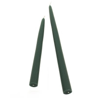 Root Candles RC 7969  9x7/8 Dark Green Taper
