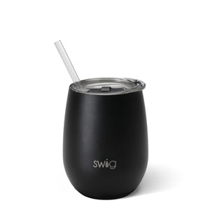 Swig Life SL S101-C14  Stemless Wine Cup Matte Black - 4oz