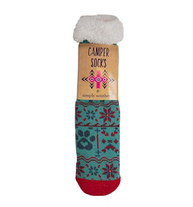 Simply Southern SS 0192 Camper Socks-Paw
