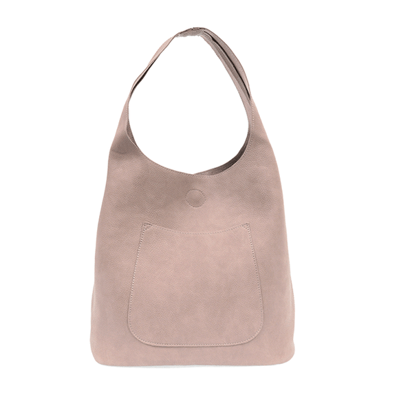 Joy Accessories JA L8017-95 Mystic Grey Molly Slouchy Hobo Handbag
