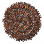 Two's Company TC 3916 Pheasant Feather Round Placemats