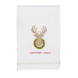 Mud Pie MP 44000024x Deer French Knot Towel
