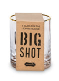 Mud Pie MP 44600038x Embossed Double Old Fashioned Glass