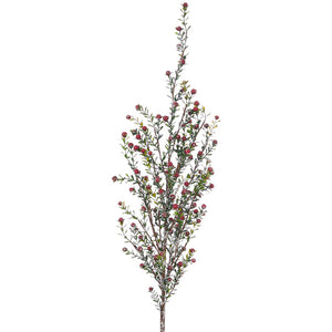 Raz Imports RZ F3922655 47" Snowy Boxwood and Berry Spray