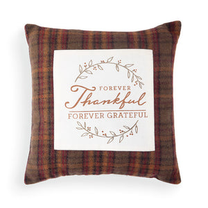 Demdaco 2020190037 Forever Thankful Pillow 16"sq