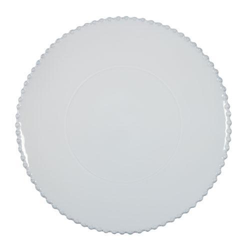 Casafina CF PEP331-02202F Costa Nova Pearl White Charger Plate