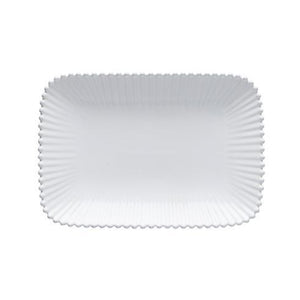 Casafina CF PER302-02202F Costa Nova Pearl White Medium Rectangular Platter