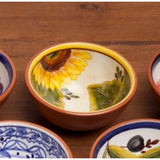 Casafina Stoneware CF T10xx "Alentejo Terracotta" Dip Bowl - 3 Styles