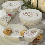Demdaco 1004180399 Baked With Holiday Love Dish Covers Set of 3