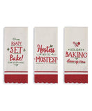 Demdaco 2020190003x Holiday Baking Tea Towel