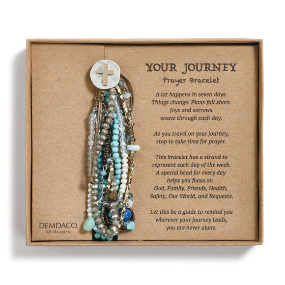 Demdaco Your Journey Prayer Bracelet