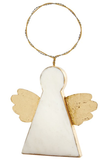 Mud Pie MP 46700049A Angel Marble Ring Ornament