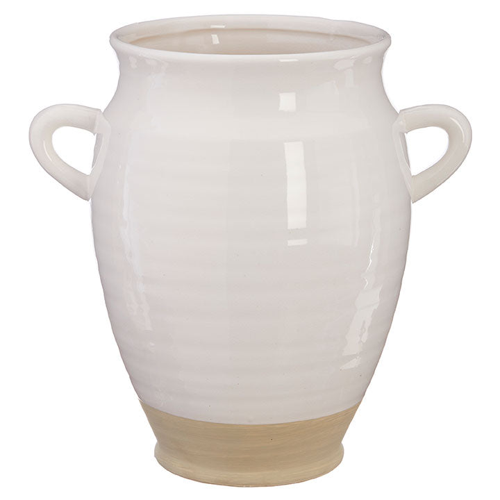 Raz Imports Scroll Handled Urn - Thumbnail 4
