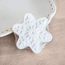 The Royal Standard TRS 125619046 Snowflake Bath Bomb White